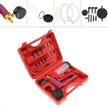 Portable Replaceable Car Hand Held Vacuum Pump Brake Tester Bleeder Set Kit with Measuring Cup and Hose for Car/Motorcycle
Portable Replaceable Car Hand Held Vacuum Pump Brake Tester Bleeder Set Kit with Measuring Cup and Hose for Car/Motorcycle
