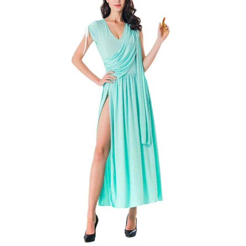 New arrival Costumes Blue Sexy Statue of Liberty Costume Greek Athena Goddess Cosplay Fancy Dress for Women
New arrival Costumes Blue Sexy Statue of Liberty Costume Greek Athena Goddess Cosplay Fancy Dress for Women