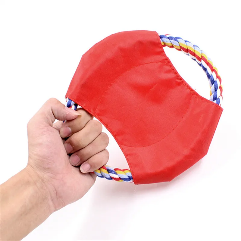 Fashion Dog Toy Trainning Puppy Toy Cotton Rope Canvas Fetch Flying Disc Frisby Pet Supplies Dog Accessories
Fashion Dog Toy Trainning Puppy Toy Cotton Rope Canvas Fetch Flying Disc Frisby Pet Supplies Dog Accessories