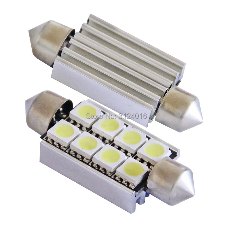 2pc x dahosun canbus no error Festoon C5W with heatbar 41mm 8smd heatsink Car Reading light led license light
2pc x dahosun canbus no error Festoon C5W with heatbar 41mm 8smd heatsink Car Reading light led license light