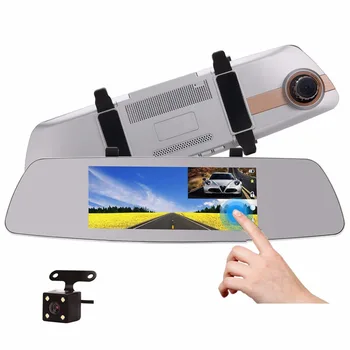 Car Dvr 5/7 Inch Touch Screen Rearview Mirror Super Night Vision 1080P Dash Camera Dual Lens Video Recorder Parking Monitor
Car Dvr 5/7 Inch Touch Screen Rearview Mirror Super Night Vision 1080P Dash Camera Dual Lens Video Recorder Parking Monitor
