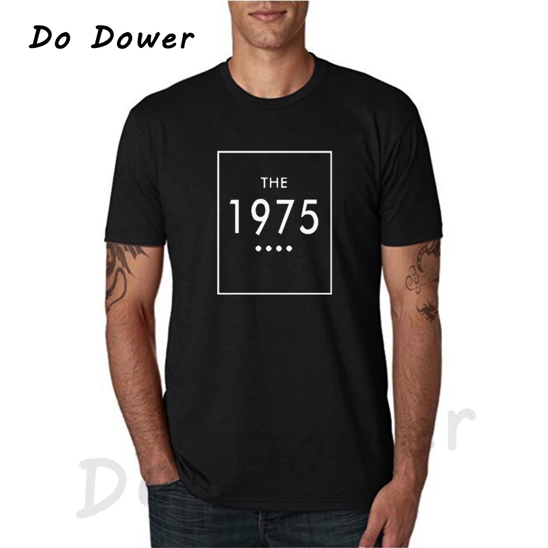 Quality T-Shirt Male THE 1975 Letters Print Cotton Casual Funny Shirt for Male Black White O-Neck 100% Cotton Short Sleeves Tees
Quality T-Shirt Male THE 1975 Letters Print Cotton Casual Funny Shirt for Male Black White O-Neck 100% Cotton Short Sleeves Tees