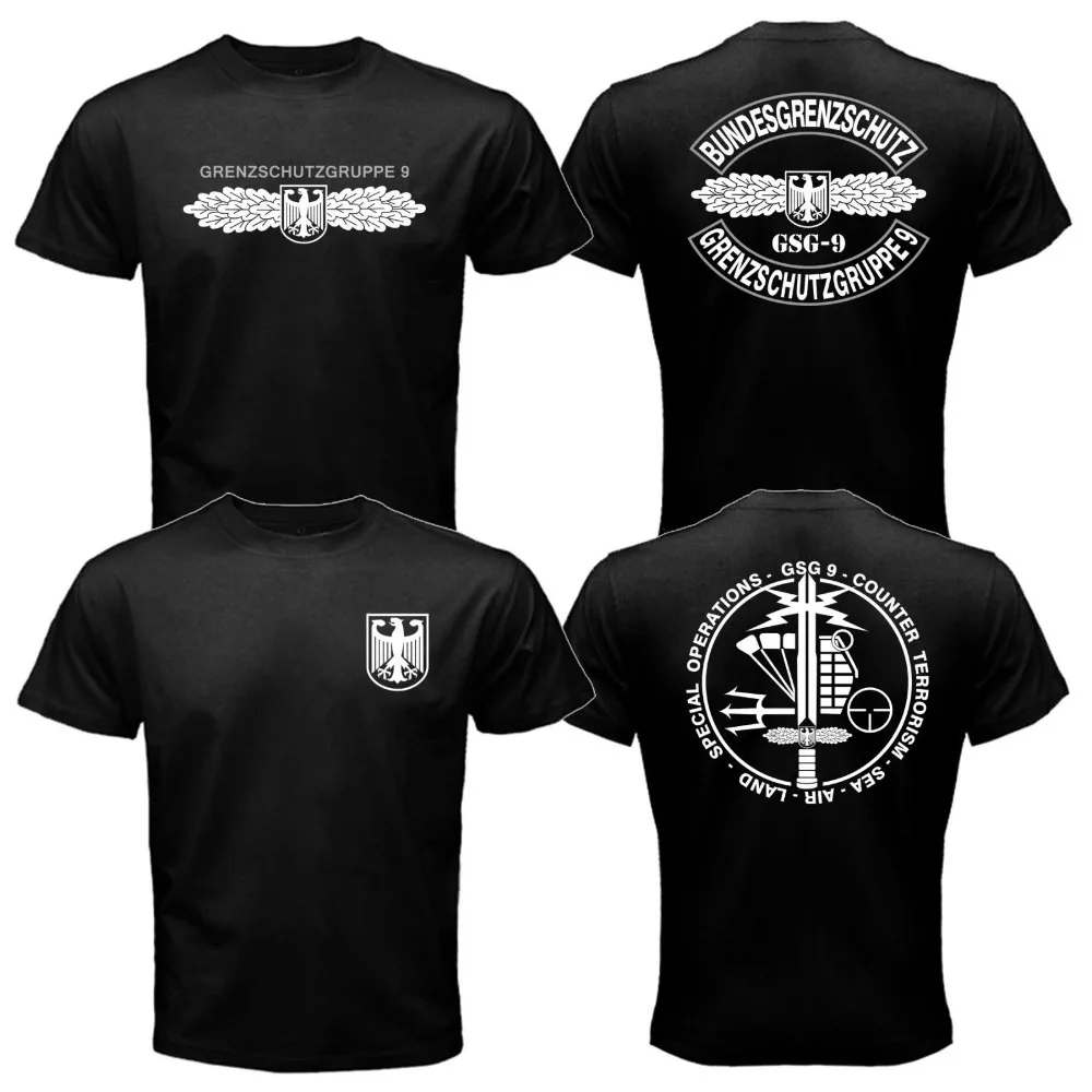 GSG 9 German Special Operations Unit T shirt Men two sides cotton casual gift tee USA Size
GSG 9 German Special Operations Unit T shirt Men two sides cotton casual gift tee USA Size