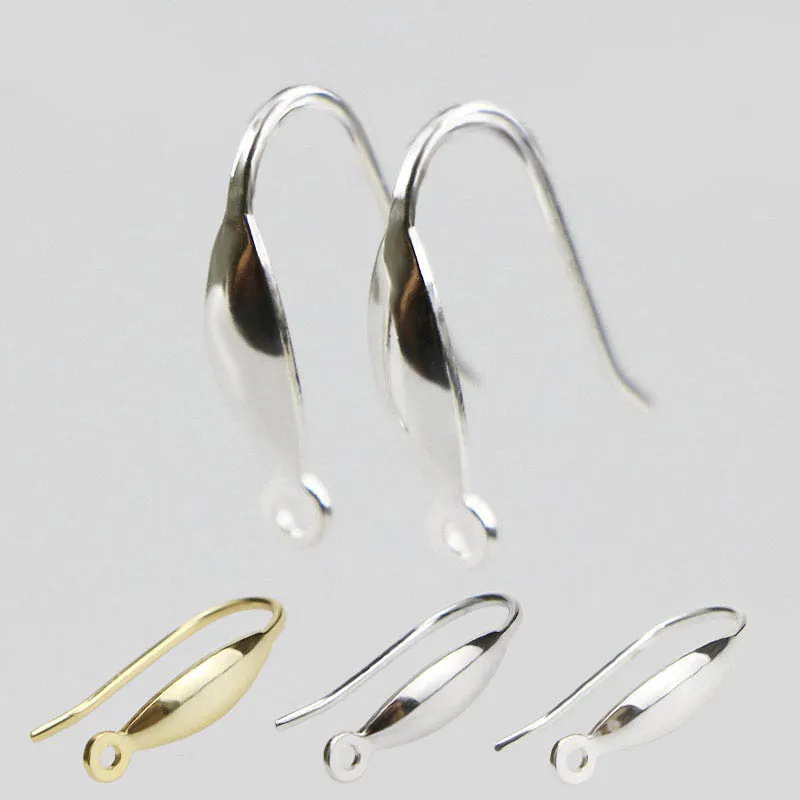 2pcs 925 Sterling Silver Earring Hook Gold Silver Color Handmade Clasps Ear Hook for DIY JewelryMaking Findings Supplier
2pcs 925 Sterling Silver Earring Hook Gold Silver Color Handmade Clasps Ear Hook for DIY JewelryMaking Findings Supplier