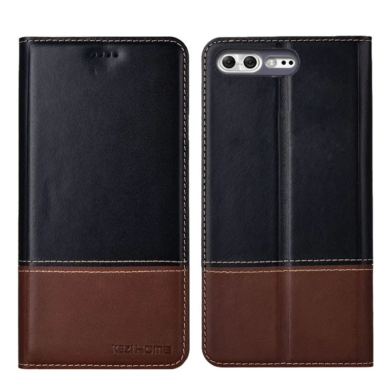 for Asus Zenfone 4 Pro ZS551KL Case Two-tone Flip Genuine Leather Soft Silicon Back Cover Cases | Мобильные телефоны и