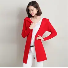 2017 Primavera e No Outono Novas Jaquetas Mulheres Malhas Cardigan Magro Camisola Longa das Mulheres Maré das Mulheres AL49