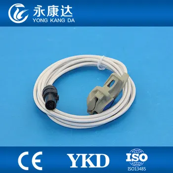 Tuffsat Datex ohmeda 3740 /3710 adult soft tip saturation sensor, 7pins 
Tuffsat Datex ohmeda 3740 /3710 adult soft tip saturation sensor, 7pins