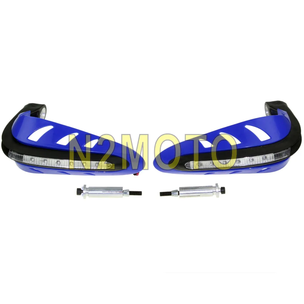 Blue Motorcycle Universal Motocross Dirtbike MX ATV LED 7/8" Handguard Hand Guards for Yamaha YZ WR YF White LED Indicator Light
Blue Motorcycle Universal Motocross Dirtbike MX ATV LED 7/8" Handguard Hand Guards for Yamaha YZ WR YF White LED Indicator Light