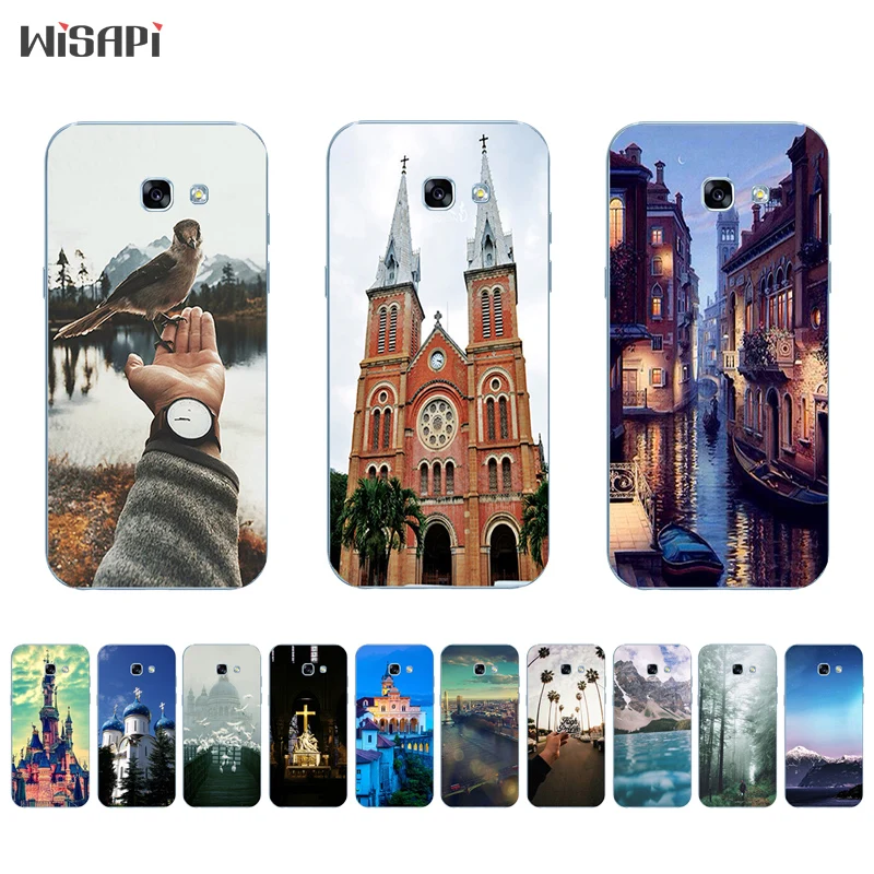 for Samsung Galaxy A7 2017 TPU Phone Case for A320 A520 A720 Shell Transparent for A3 A5(2017) Back Cover Retro Building Pattern
for Samsung Galaxy A7 2017 TPU Phone Case for A320 A520 A720 Shell Transparent for A3 A5(2017) Back Cover Retro Building Pattern