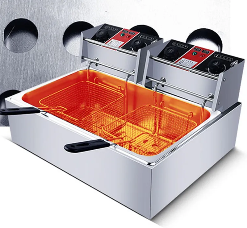 Electric fryer fryer frying stove fritters potato potato machine commercial chicken row equipment stall gas and gas
Electric fryer fryer frying stove fritters potato potato machine commercial chicken row equipment stall gas and gas