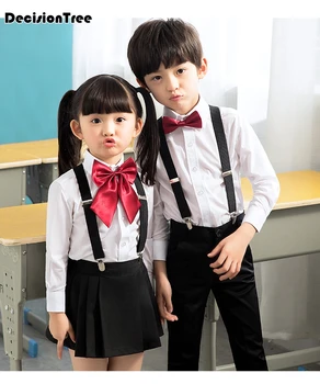 2019 new children cotton korean japanese student school uniforms girls boys kid collar shirt top pleated skirt shorts tie out
2019 new children cotton korean japanese student school uniforms girls boys kid collar shirt top pleated skirt shorts tie out