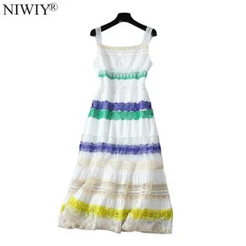 High-quality Summer Rainbow Stripe Lace Luxury Dress Robe Femme Ete 2020 Women Backless Party Sexy Club Dresses Zomer Jurk D9033
High-quality Summer Rainbow Stripe Lace Luxury Dress Robe Femme Ete 2020 Women Backless Party Sexy Club Dresses Zomer Jurk D9033