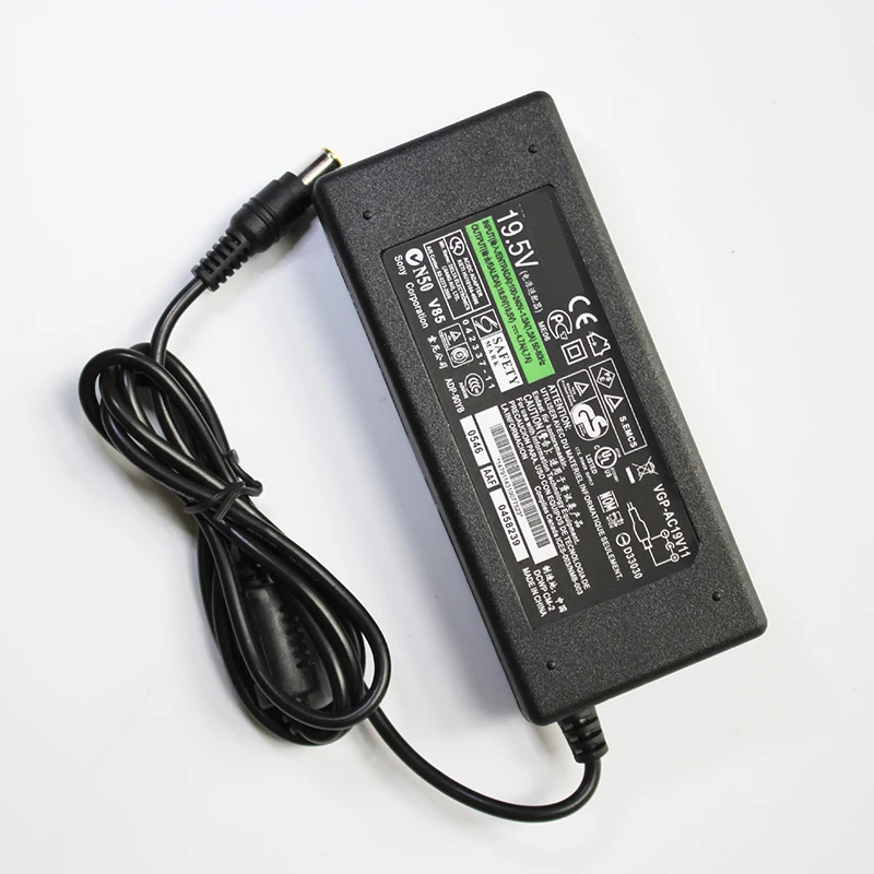 19.5V 4.7A 6.5*4.4 mm with pin Laptop AC Adapter Charger For Sony Vaio VGP-AC19V2 VGP-AC19V3 Power Supply EU US UK AU plug
19.5V 4.7A 6.5*4.4 mm with pin Laptop AC Adapter Charger For Sony Vaio VGP-AC19V2 VGP-AC19V3 Power Supply EU US UK AU plug