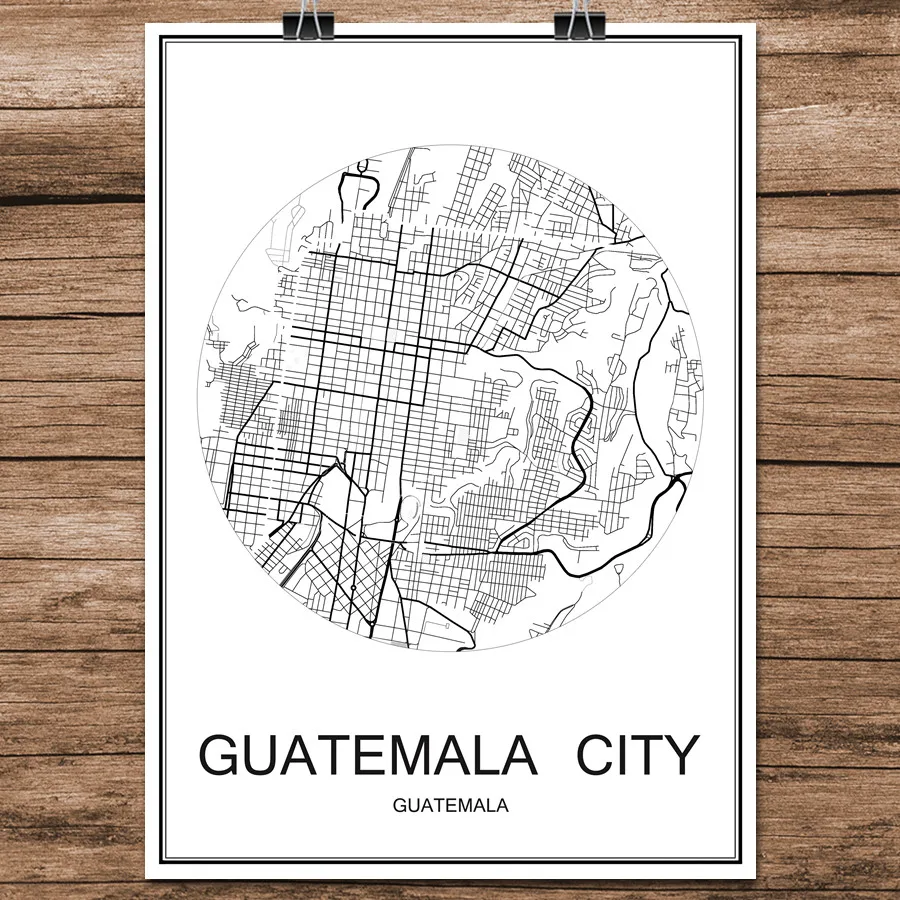 GUATEMALA CITY Famous World City Street Map Print Poster Abstract Coated Paper Cafe Living Room Home Decoration Wall Sticker
GUATEMALA CITY Famous World City Street Map Print Poster Abstract Coated Paper Cafe Living Room Home Decoration Wall Sticker