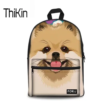 THIKIN Pomeranian Schoolbag For Children Girls Backpack Bags Cute Cartoon Dog Printing Child Double Shoulder Casual School Bags
THIKIN Pomeranian Schoolbag For Children Girls Backpack Bags Cute Cartoon Dog Printing Child Double Shoulder Casual School Bags