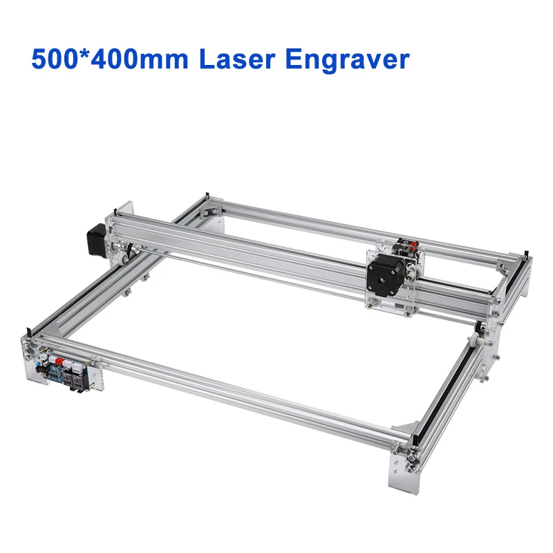 Desktop CNC Laser Engraving Machine 500*400mm Wood Laser Engraver Cutter 5500mW 10W 15W for Wood Metal Engraving Printer CNC5040