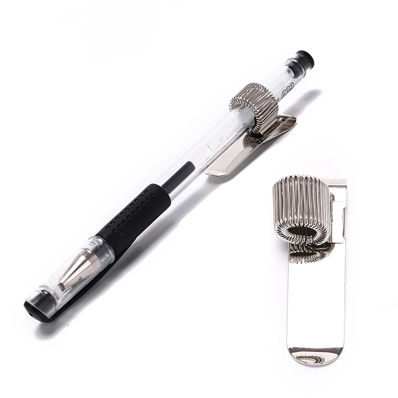 Peerless New 1Pcs Notebook Clip silver Pen Clip for Vintage Traveller Notebook Cowhide Diary Spiral Loose Leaf Metal Pen Holder
Peerless New 1Pcs Notebook Clip silver Pen Clip for Vintage Traveller Notebook Cowhide Diary Spiral Loose Leaf Metal Pen Holder