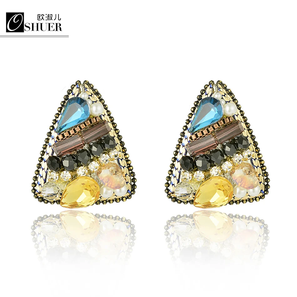 High quality handmade Special Big Punk Alloy Stud Earrings Colorful Earrings Shiny Crystal Earrings
High quality handmade Special Big Punk Alloy Stud Earrings Colorful Earrings Shiny Crystal Earrings