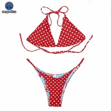 Megartico swimsuit women bikini string womens 2018 red dot print one shoulder bow bathing suit women two pieces swimwear push up
Megartico swimsuit women bikini string womens 2018 red dot print one shoulder bow bathing suit women two pieces swimwear push up