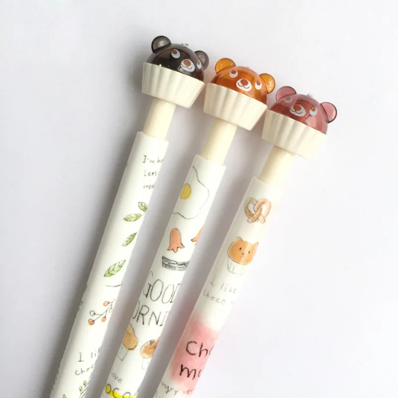 3 pcs/1 lot Kawaii Cute cake bear press Mechanical Pencils School Office Supply Student Stationery Kids Gift Automatic Pencil
3 pcs/1 lot Kawaii Cute cake bear press Mechanical Pencils School Office Supply Student Stationery Kids Gift Automatic Pencil