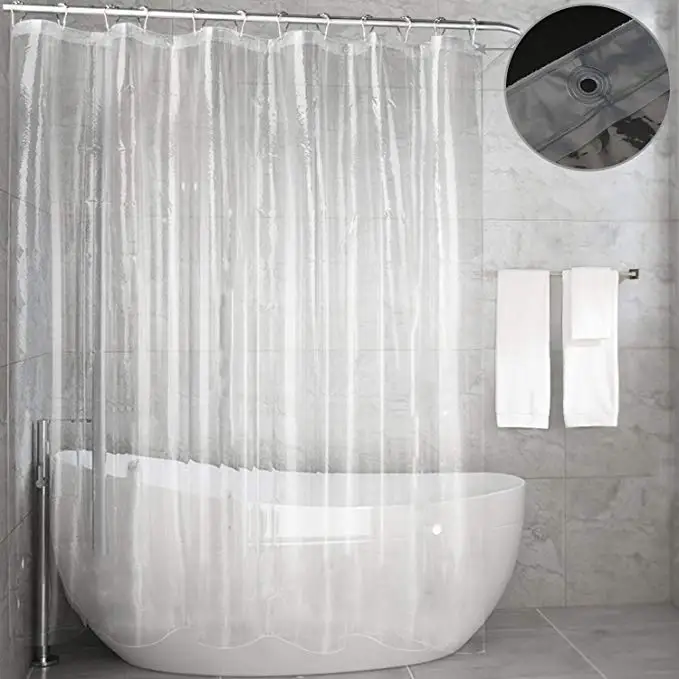 Mildew Resistant Anti-Bacterial PEVA 8G Shower Curtain Liner Non Toxic, Eco-Friendly, No Chemical Odor, Rust Pro
Mildew Resistant Anti-Bacterial PEVA 8G Shower Curtain Liner Non Toxic, Eco-Friendly, No Chemical Odor, Rust Pro