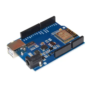 ESPDuino Robot WiFi Controller Compatible With Arduino UNO R3 Development Board From ESP8266 For Robotic Model RC Toy Kit Remote
ESPDuino Robot WiFi Controller Compatible With Arduino UNO R3 Development Board From ESP8266 For Robotic Model RC Toy Kit Remote