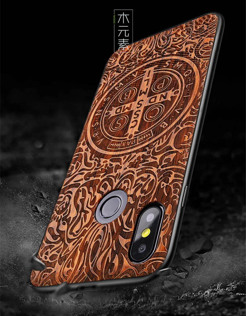 xiaomi mi 8 wood case (5)