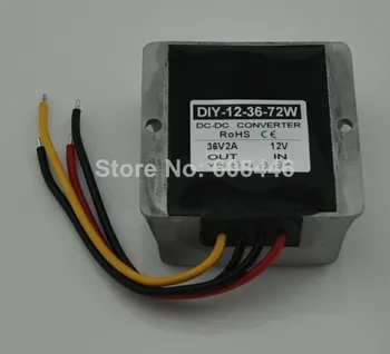 DC 12V(10-20V) Step up to 36V 2A 72W DC Converter Module power adaptor Regulator
DC 12V(10-20V) Step up to 36V 2A 72W DC Converter Module power adaptor Regulator