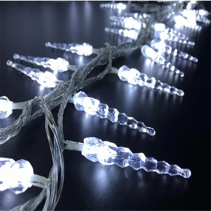 5M 20 LED Icicle Fairy String Lights New Year Christmas Xmas Wedding Party Wedding Home Decoration
5M 20 LED Icicle Fairy String Lights New Year Christmas Xmas Wedding Party Wedding Home Decoration