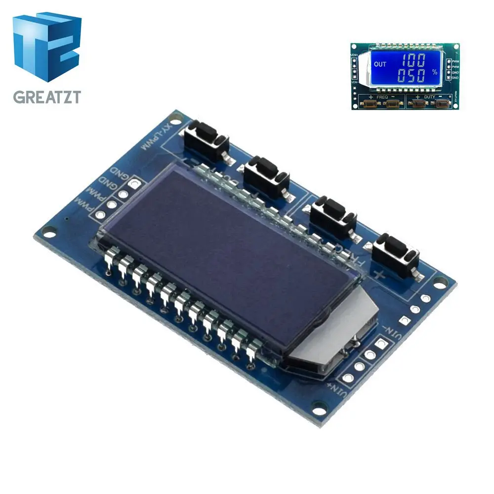 1Hz-150Khz Signal Generator PWM Board Module Pulse Frequency Duty Cycle Adjustable Module LCD Display 3.3V-30V 1Hz - 150Khz
1Hz-150Khz Signal Generator PWM Board Module Pulse Frequency Duty Cycle Adjustable Module LCD Display 3.3V-30V 1Hz - 150Khz