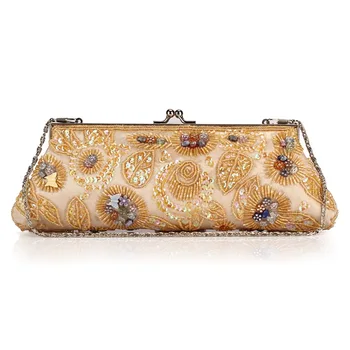 2018 Vintage Soft Satin Women Shoulder Bag Fashion Exquisite Beads Women Clutch Bags Embroidery Party Wedding Ladies Bag bolsos
2018 Vintage Soft Satin Women Shoulder Bag Fashion Exquisite Beads Women Clutch Bags Embroidery Party Wedding Ladies Bag bolsos