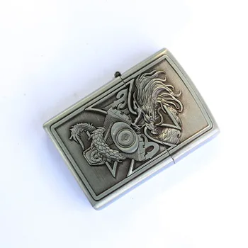 Fashion Retro Metal Kerosene Oil Lighter Fire Unique Gasoline Windproof Refillable Cigarette Lighter Man Gadgets Best gift
Fashion Retro Metal Kerosene Oil Lighter Fire Unique Gasoline Windproof Refillable Cigarette Lighter Man Gadgets Best gift