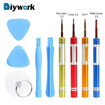 DIYWORK 9Pcs/Set Hand Tools Cell Phone Opening Pry for Mobile Phone Screen Opening Repair Tool Kit Precision Screwdriver Set
DIYWORK 9Pcs/Set Hand Tools Cell Phone Opening Pry for Mobile Phone Screen Opening Repair Tool Kit Precision Screwdriver Set