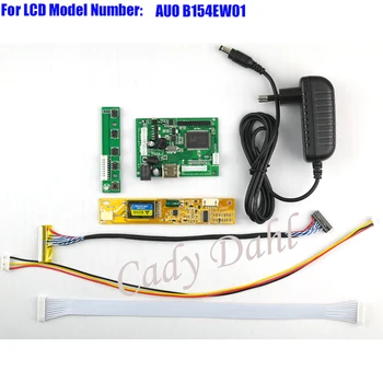 HDMI Controller Board + Backlight Inverter + 30Pins Lvds Cable + Power Adapter Kit for B154EW011280x800 1ch 6 bit LCD Panel
HDMI Controller Board + Backlight Inverter + 30Pins Lvds Cable + Power Adapter Kit for B154EW011280x800 1ch 6 bit LCD Panel