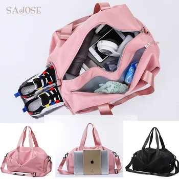Casual Tote Bags Women Oxford Handbag High Quality Travel Shoe Position Shoulder Bag High Capacity Unisex Waterproof Fitness Bag
Casual Tote Bags Women Oxford Handbag High Quality Travel Shoe Position Shoulder Bag High Capacity Unisex Waterproof Fitness Bag