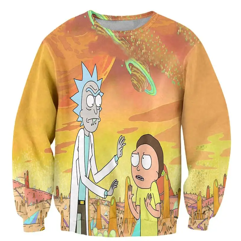 Fashion Men Hoodies Sweatshirts Anime Rick And Morty Fantasy Universe Print Hip Hop Hoody Crewneck Pullover 3d Sweatshirt 5XL
Fashion Men Hoodies Sweatshirts Anime Rick And Morty Fantasy Universe Print Hip Hop Hoody Crewneck Pullover 3d Sweatshirt 5XL