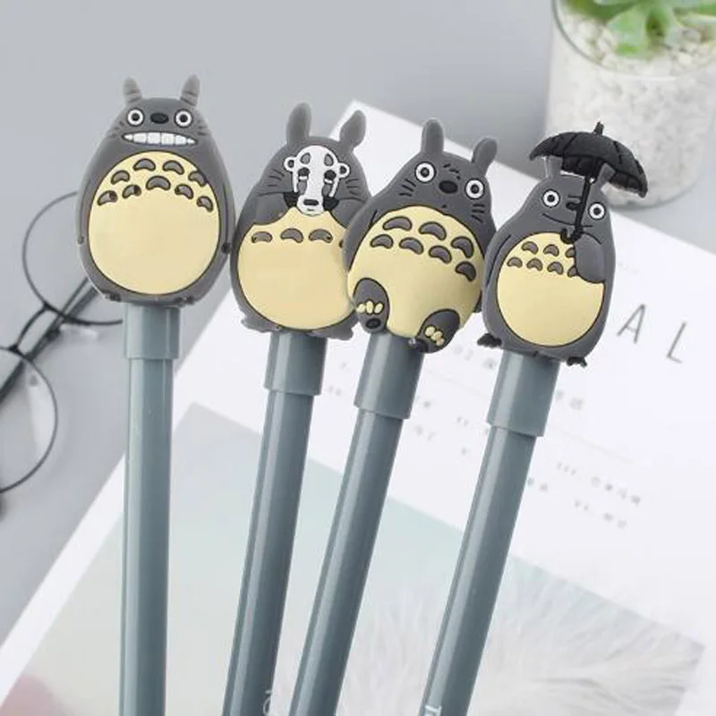 Новинка милая гелевая ручка My Neighbor Totoro с чернилами школьная Ручка для подписи