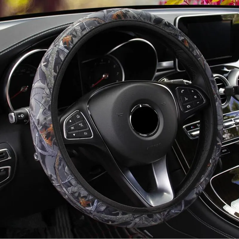 Military style Car Styling Auto Steering Wheel Cover Four Seasons General Steering Covers Car Interior Accessories
Military style Car Styling Auto Steering Wheel Cover Four Seasons General Steering Covers Car Interior Accessories