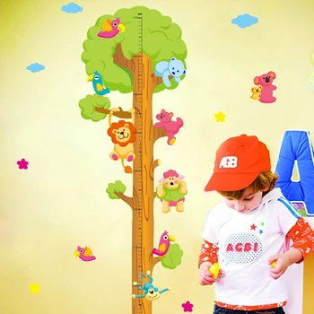 Kids Child Height Chart Measure Tape Wall Stickers Natural Animal Tree Vinyl Wallpaper House Decorative Decals Removeable
Kids Child Height Chart Measure Tape Wall Stickers Natural Animal Tree Vinyl Wallpaper House Decorative Decals Removeable