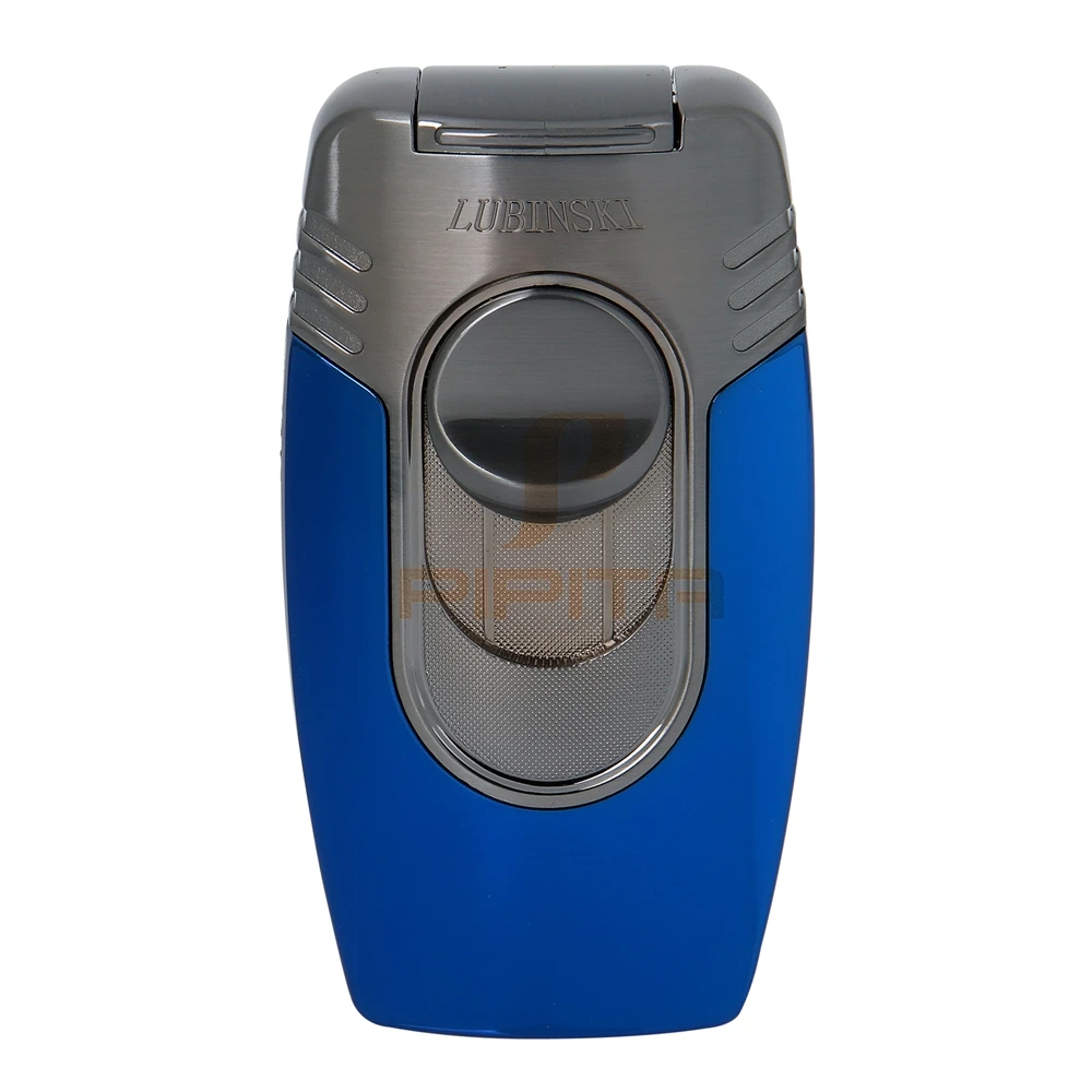 LUBINSKI Windproof Lighters Cohiba Butane Gas Lighter Refillable Quadruple Torch Jet Blue Flame Cigar Lighter for BBQ with Punch
LUBINSKI Windproof Lighters Cohiba Butane Gas Lighter Refillable Quadruple Torch Jet Blue Flame Cigar Lighter for BBQ with Punch