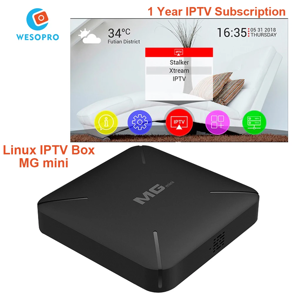 MG mini Linux OS Stalker IPTV Box with Arabic French Italy German Spain Dutch Poland Belgium Sweden UK CA US IPTV Subscription
MG mini Linux OS Stalker IPTV Box with Arabic French Italy German Spain Dutch Poland Belgium Sweden UK CA US IPTV Subscription