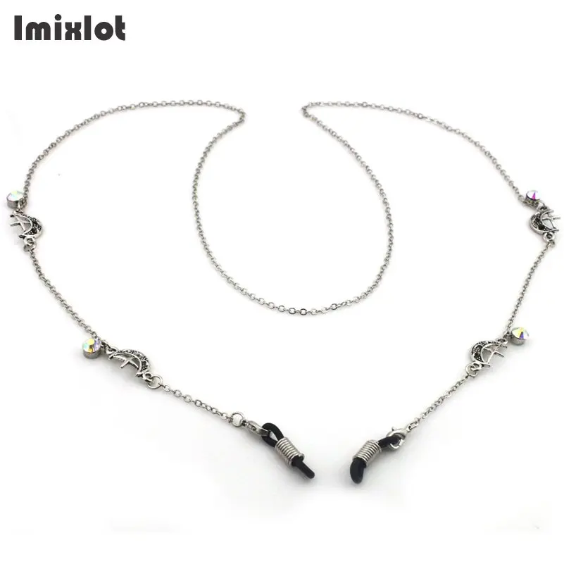 Fashion Moon Star Eye Glasses Chain Sunglasses Spectacles Eyeglasses Chain Holder Eyewears Cord Lanyard Necklace
Fashion Moon Star Eye Glasses Chain Sunglasses Spectacles Eyeglasses Chain Holder Eyewears Cord Lanyard Necklace