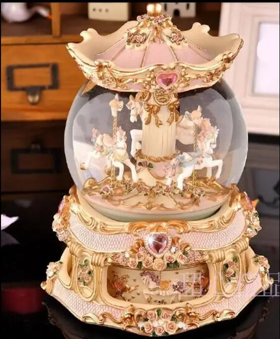 WBY 715++++Super luxury crystal ball creative gift double twist luxurious diamond music box
WBY 715++++Super luxury crystal ball creative gift double twist luxurious diamond music box