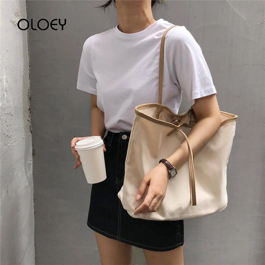 Vintage Fashion Shoulder Bag Large Capacity Canvas Women Shopping Handbag Female Fresh Beach Casual Tote Bag for Daily Shopping
Vintage Fashion Shoulder Bag Large Capacity Canvas Women Shopping Handbag Female Fresh Beach Casual Tote Bag for Daily Shopping