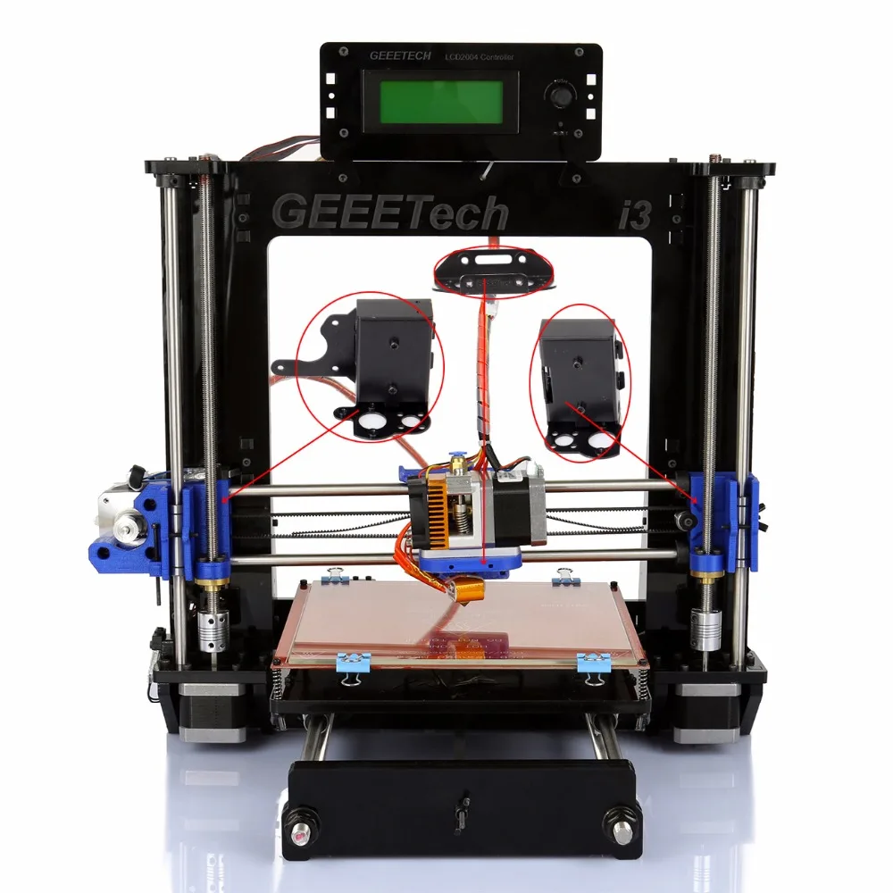 (Ship from germany) Geeetech Creator Desktop MK8 Extruder 3D Printer Prusa Mendel Steel Frame DIY Kit
(Ship from germany) Geeetech Creator Desktop MK8 Extruder 3D Printer Prusa Mendel Steel Frame DIY Kit