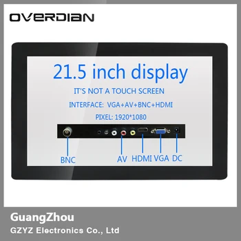 21"/21.5inch Non-touch Industrial Lcd Monitor/Display VGA/HDMI/BNC/AV Interface Metal Shell Buckle Installation 16:9
21"/21.5inch Non-touch Industrial Lcd Monitor/Display VGA/HDMI/BNC/AV Interface Metal Shell Buckle Installation 16:9