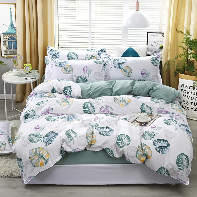 A8 New Blue Banana Leaf Pattern Bedding Set Bed Linings Duvet Cover Bed Sheet Pillowcases Cover Set For 1.2/1.5/1.8/2/2.2m Bed
A8 New Blue Banana Leaf Pattern Bedding Set Bed Linings Duvet Cover Bed Sheet Pillowcases Cover Set For 1.2/1.5/1.8/2/2.2m Bed