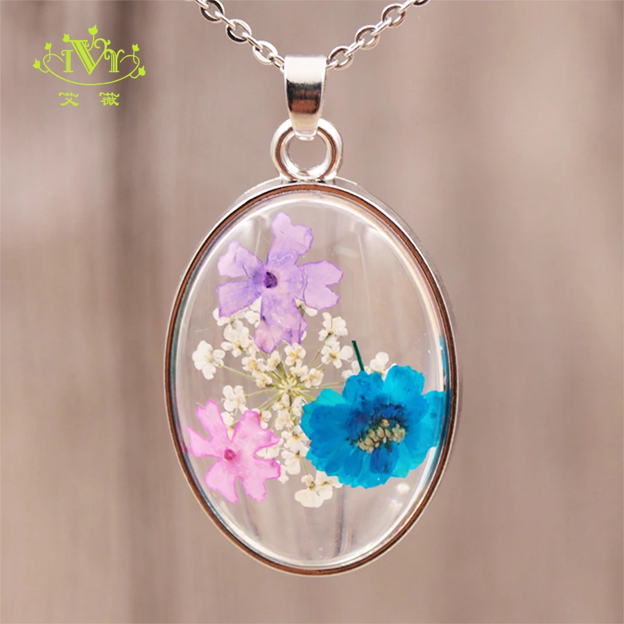 Classical Natural Flowers Handmade Dried Flower Necklace Pendants Retro Long Chain Dry Cherry blossoms Flower Plants Jewelry
Classical Natural Flowers Handmade Dried Flower Necklace Pendants Retro Long Chain Dry Cherry blossoms Flower Plants Jewelry