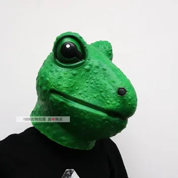 New Arrival!!! Green Vivid Frog Mask Realistic Funny Animal Mask Donkey/Cat/Monkey/Panda/Elephant/Unicorn/Dog Head Mask Toys
New Arrival!!! Green Vivid Frog Mask Realistic Funny Animal Mask Donkey/Cat/Monkey/Panda/Elephant/Unicorn/Dog Head Mask Toys
