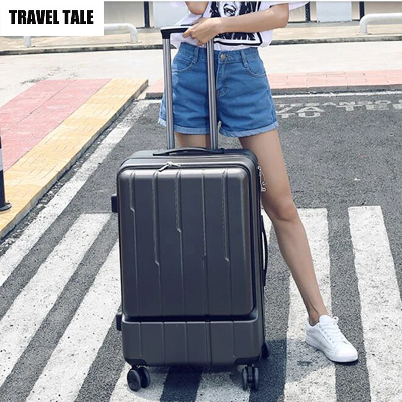 TRAVEL TALE 20"24 inch men cabine suitcase spinner laptop travel luggage on wheels
TRAVEL TALE 20"24 inch men cabine suitcase spinner laptop travel luggage on wheels